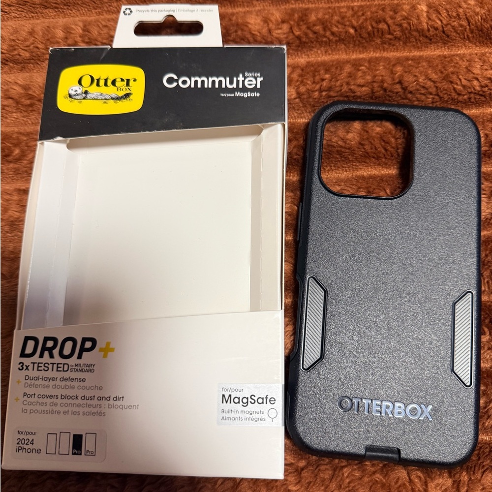 OtterBox Commuter Series Black Case for iPhone 2024